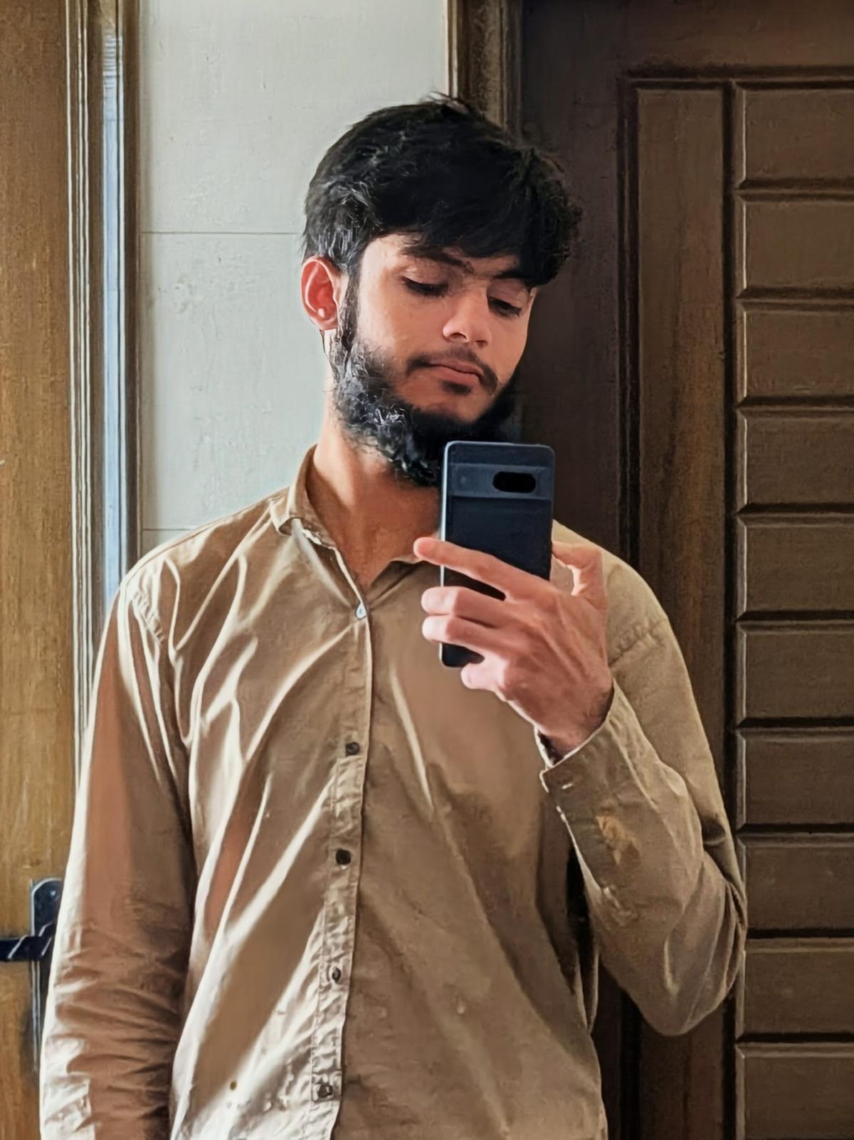 Mirror Moment — Street-style mirror selfie — raw & authentic by Muhammad Umer Aziz